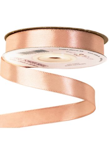 Szatén szalag 12mm x 22.86m - Púder Bézs