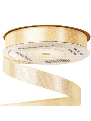 Szatén szalag 12mm x 22.86m - Krém