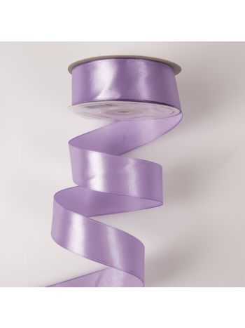 Szatén szalag 25mm x 22.86m - Levendula