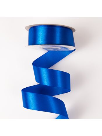 Szatén szalag 25mm x 22.86m - Királykék