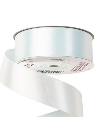 Szatén szalag 25mm x 22.86m - Kékes szürke