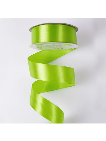 Szatén szalag 25mm x 22.86m - Teazöld