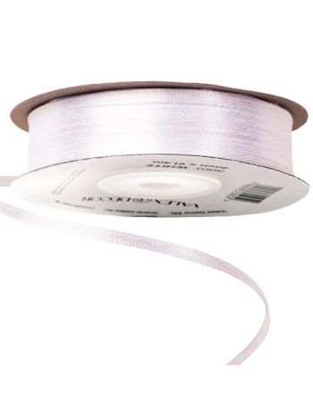 Szatén szalag 3mm x 91.44m - Fehér
