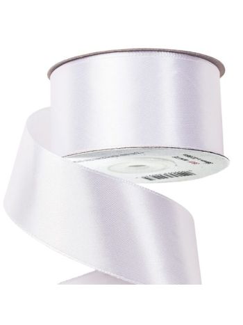 Szatén szalag 38mm x 22.86m - Fehér
