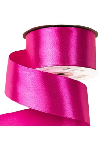 Szatén szalag 38mm x 22.86m - Sötét rózsaszín