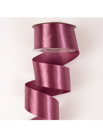 Szatén szalag 38mm x 22.86m - Padlizsánlila