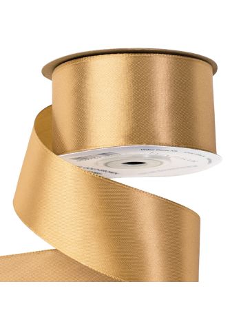 Szatén szalag 38mm x 22.86m - Aranybarna