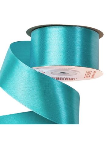 Szatén szalag 38mm x 22.86m - Aqua kék 38mm x 22.86m 3870