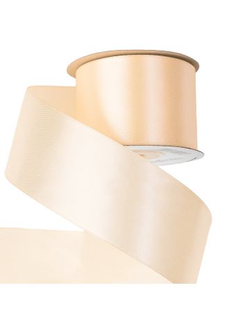 Szatén szalag 50mm x 22.86m - Krém