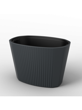 MUZA 400 owalna - antracyt