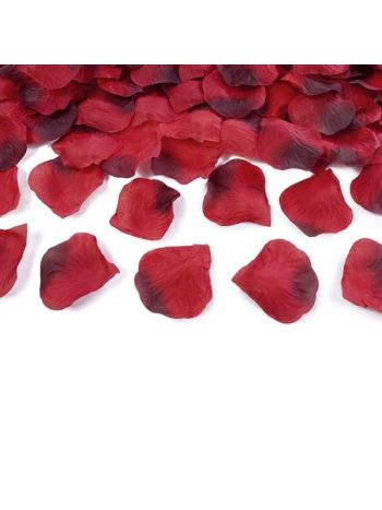 Rózsaszirom műanyag piros S/500