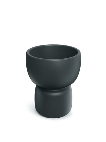 DUALA VIRÁGCSERÉP ETHICK 30 DUALA SLIM ROUND - GRAFIT 300x300x540