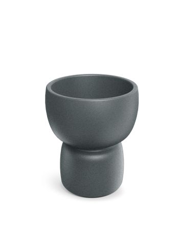 DUALA VIRÁGCSERÉP ETHICK 30 DUALA SLIM ROUND - VILÁGOS GRÁNITSZÜRKE 300x300x540