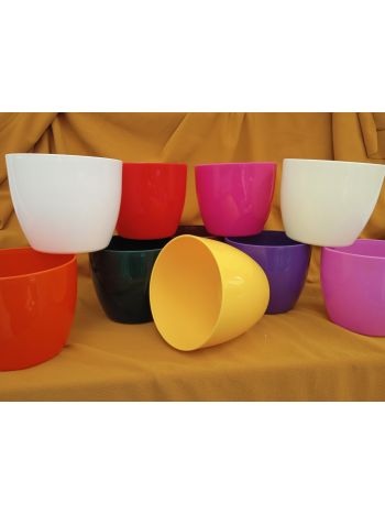 Kaspó 12 színben 15 cm