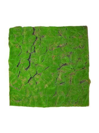 Selyemvirág mohaszőnyeg 100x100 cm világoszöld