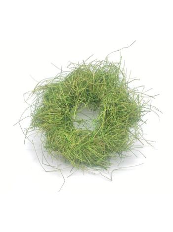 Koszorú szalma 30 cm világoszöld