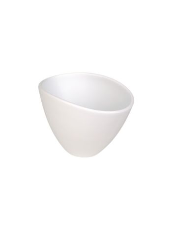 Ovum kerámia kaspó matt fehér 20cm