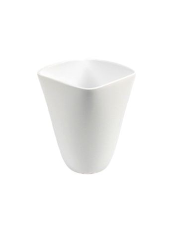 Quatro orchidea váza matt fehér 14cm