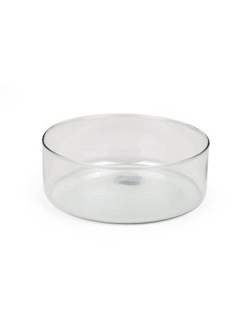 üveg tál 20x8cm