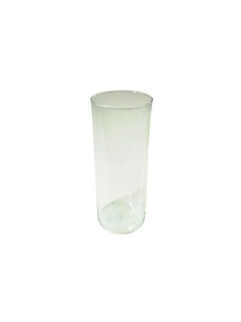 henger alakú üveg váza 12x30cm