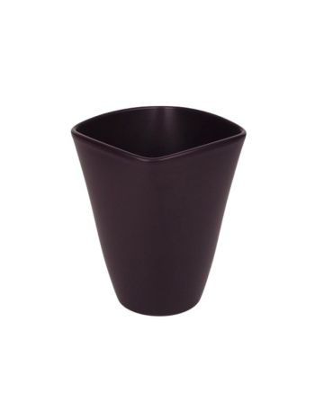 Quatro orchidea váza matt padlizsán 12cm