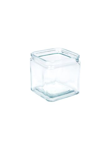 üveg kocka 12x12x12cm