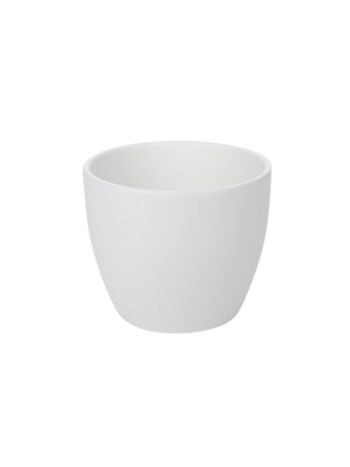 Base kerámia kaspó matt vanília 7cm