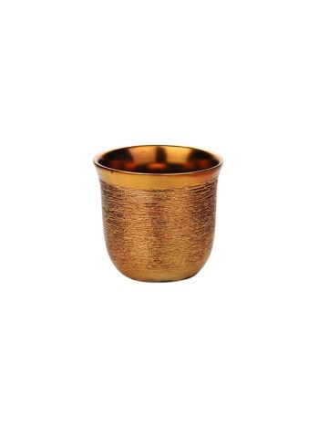 Nizza kerámia kaspó arany 8x 6-5cm
