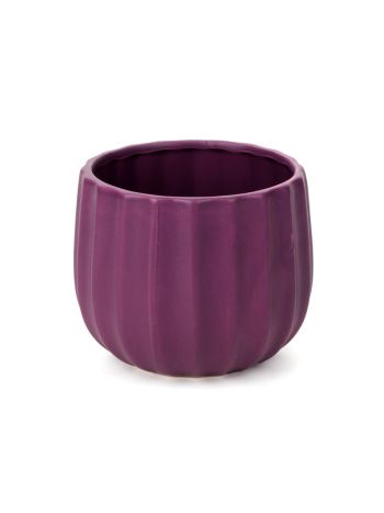 Deco kerámia kaspó matt lila 10x9-5cm