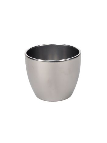 Base kerámia kaspó króm 11cm