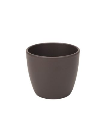 Base kerámia kaspó matt grafit 11cm