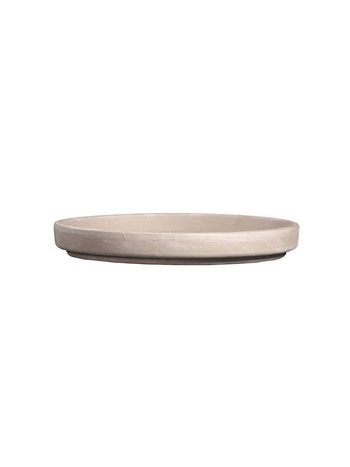 Grande vízálló agyag cserépalátét homokszín 20cm