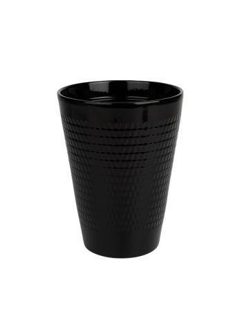 Malmö Abyss orchidea váza fekete 17x22-5cm