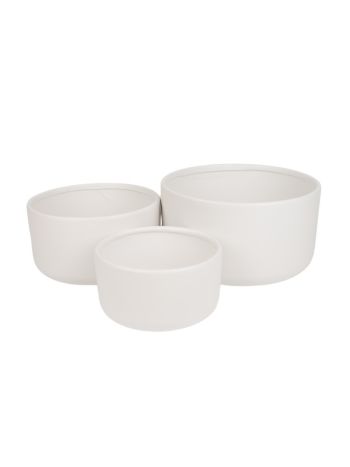 Halle kerámia tál szett fehér 30x16-5cm S3