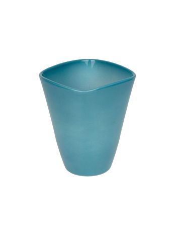 Quatro orchidea váza lakkozott türkiz 14cm