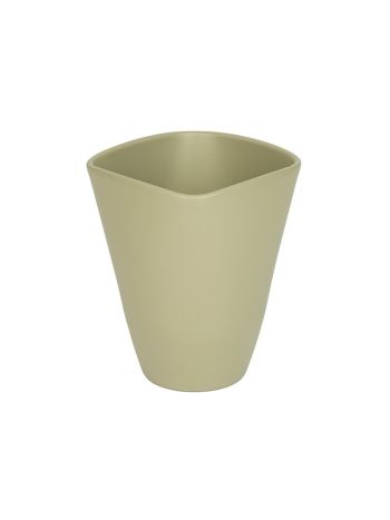 Quatro orchidea váza matt kheki 14cm