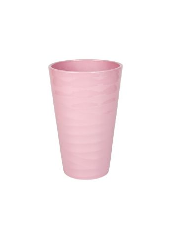 Wave orchidea váza fényes rózsaszín 32cm