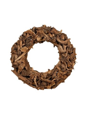 Sutton uszadékfa koszorúalap barna 62x17cm