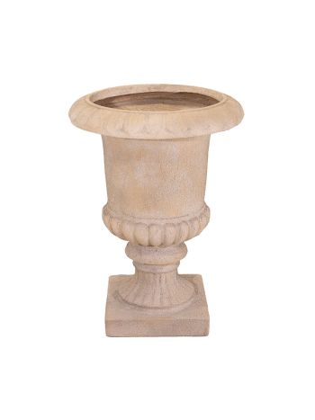 Yukon Relic kompozit növénytartó váza bézs 50x68cm