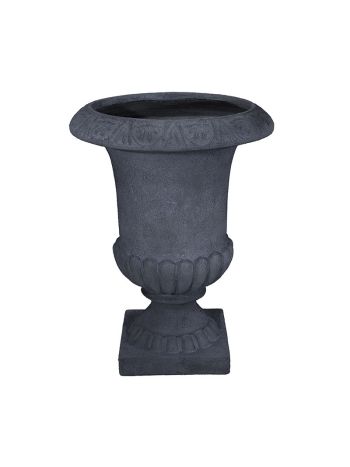 Yukon Relic kompozit növénytartó váza grafit 40x54cm