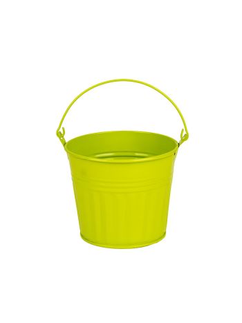 Esmé fém vödör limezöld 10-4x8-8cm