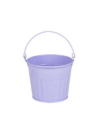 Esmé fém vödör pasztell lila 16-2x15