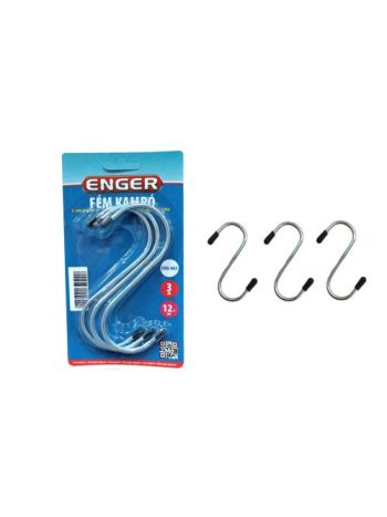 Kampó Fém S 12.5cm 3 Darabos eng-463 (60/gy_120/#)