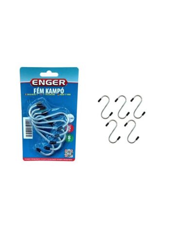 Kampó Fém S 8cm 5 Darabos eng-465 (60/gy_120/#)