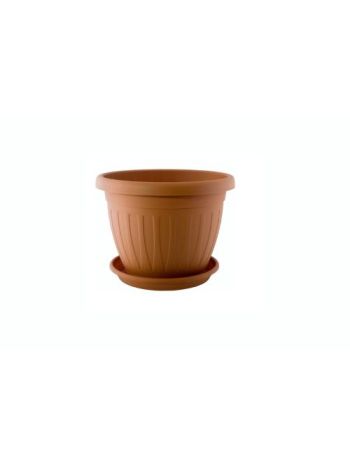 Virágcserép + Alátét Venecia 20cm Terra (24/#_1440/rkl)