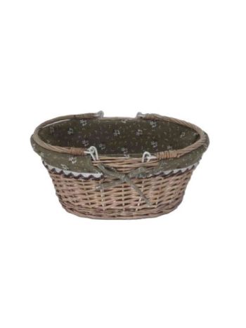 Bevásárló Kosár Textiles Lf. Barna 68-95/BR 35*27*H15cm (24/#) 5999054143700