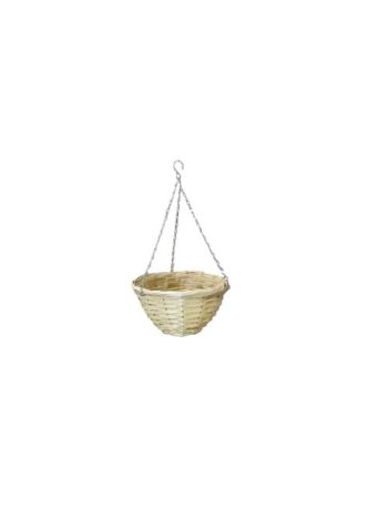 Függő Kaspó Bambusz Natúr 17-09/W - D30*H15cm (20/#)