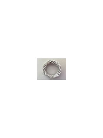  Koszorúalap 10cm Fehér A-10/W - D10*2cm (480/#)
