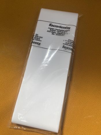 Sírcsokorszalag 8cm 10db/cs