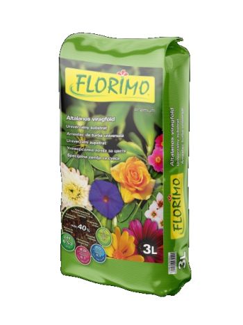 FLORIMO általános virágföld 3 l 630db/raklap